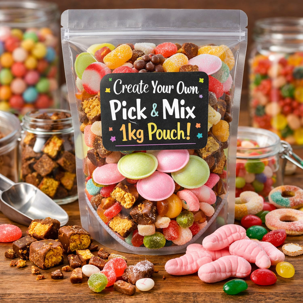 Create Your Own Pick and Mix Sweets 1kg Pouch