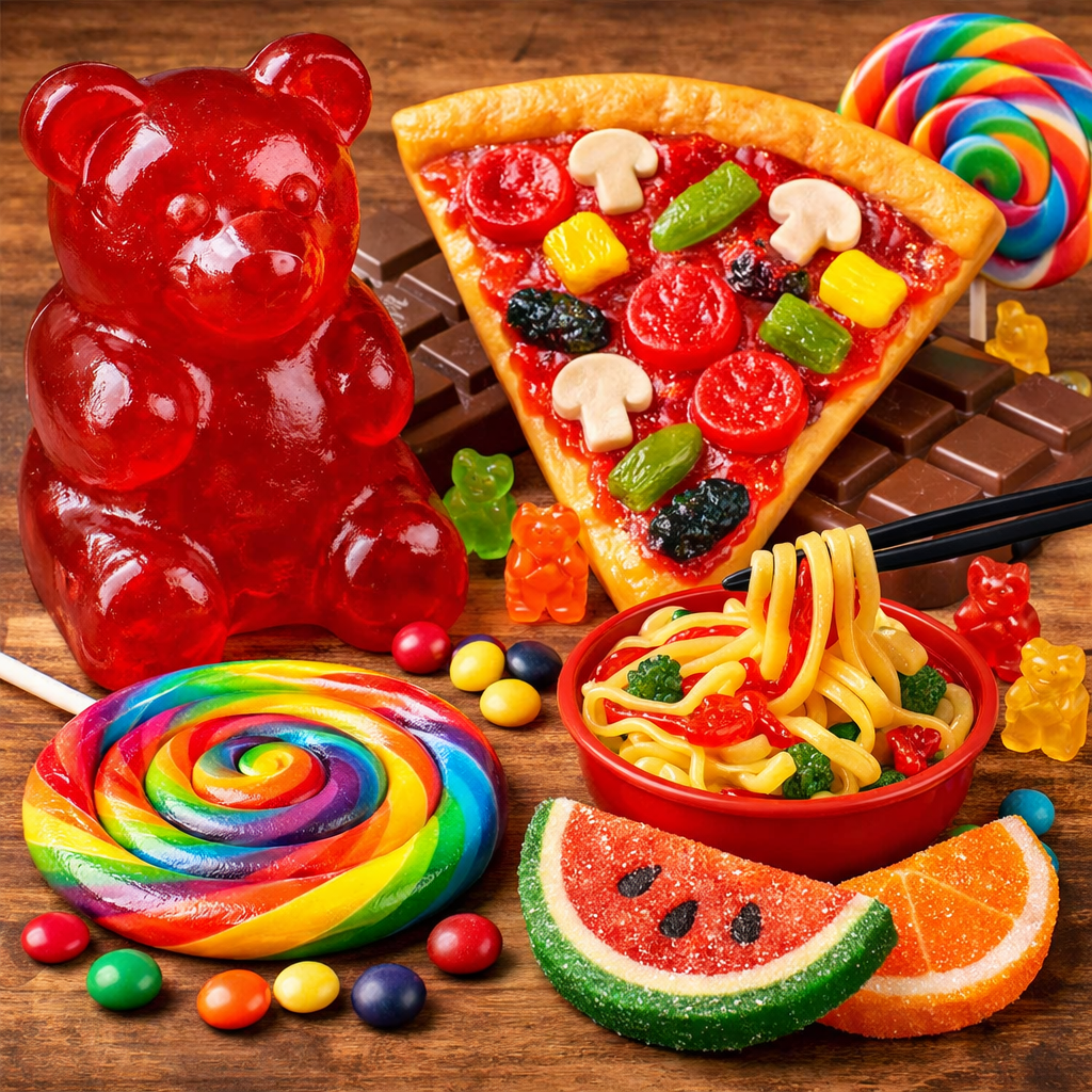 Giant Candy Craze: The Sweet World of Extra-Large Confections