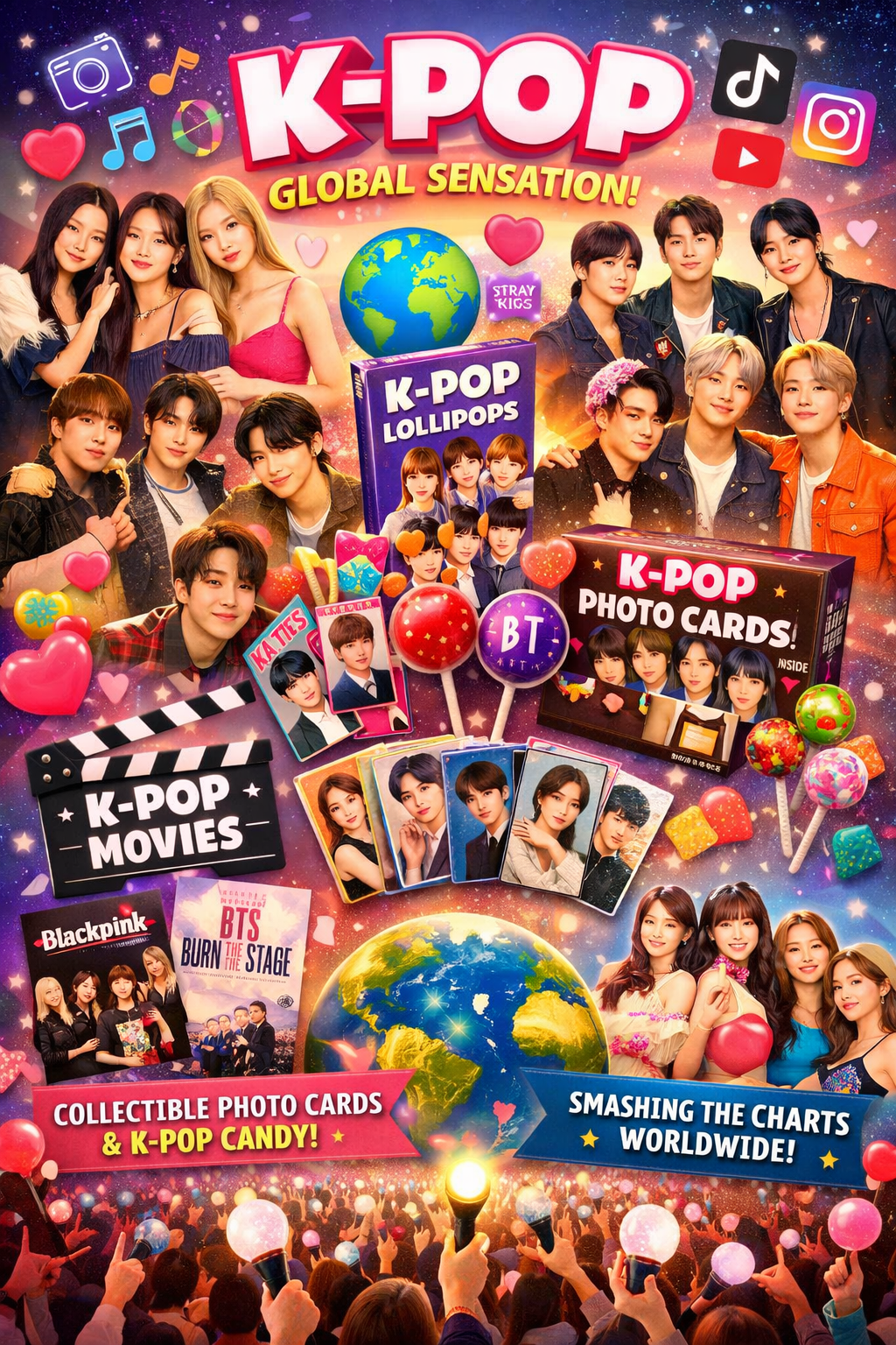 K-POP Sweets & Lollipops