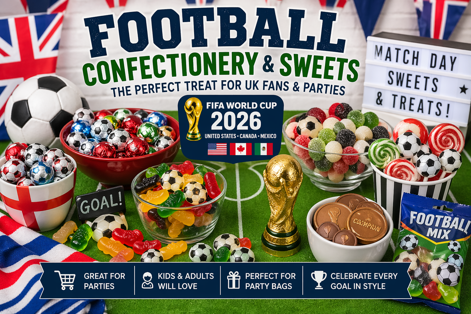 Football Confectionery & Sweets
