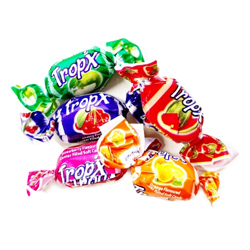 Yummys Tropix Center Filled Fruit Chews - 1kg