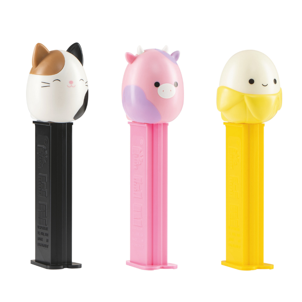 Pez Squishmallows 1+2 Dispensers - 12 Count