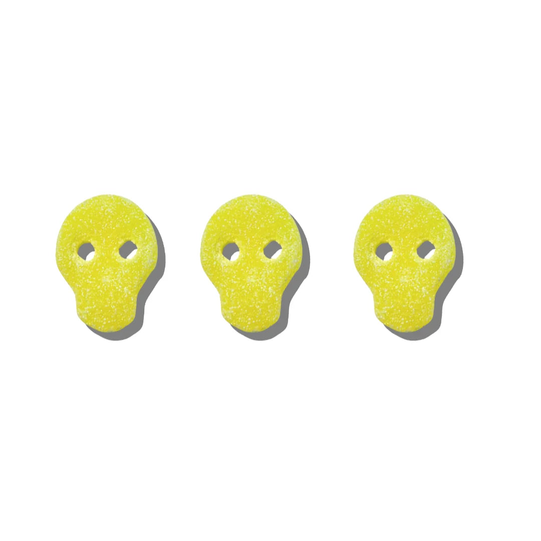 Candycrave Vegan Fizzy Pineapple Skulls - 2kg