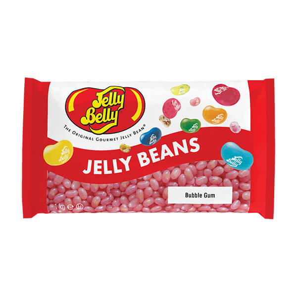 Bubblegum Jelly Belly Beans - 1kg Bulk Bag
