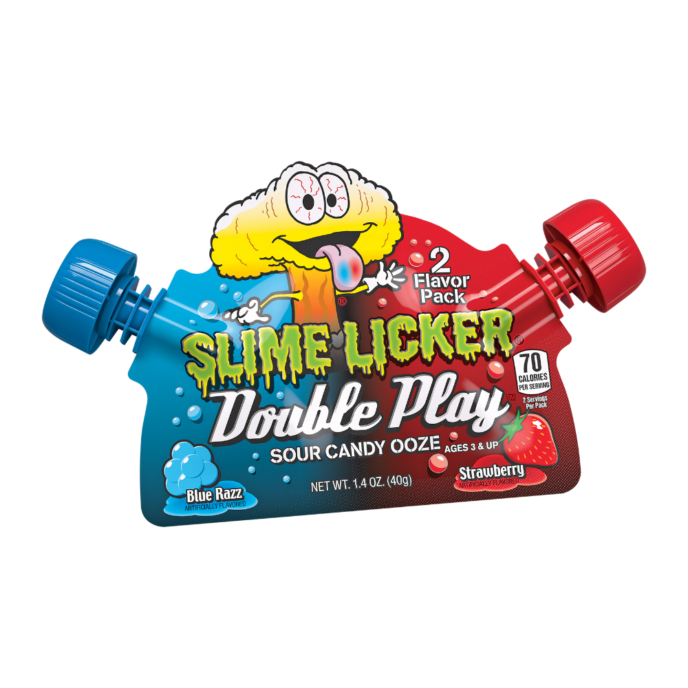 Toxic Waste Slime Licker Double Play Pouch 40g - 12 Count