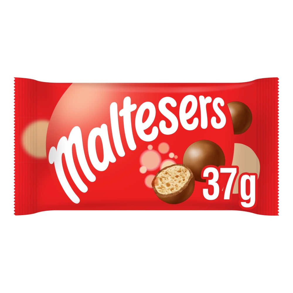 Mars Maltesers Milk Chocolate & Honeycomb Bag 37g - 25 Count