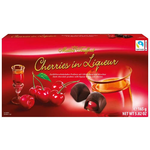 Cherries In Brandy Gift Box 165g - 10 Count