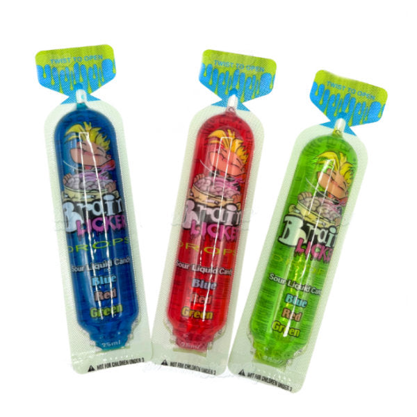 Hannahs Brain Licker Sour Drops 25ml - 30 Count