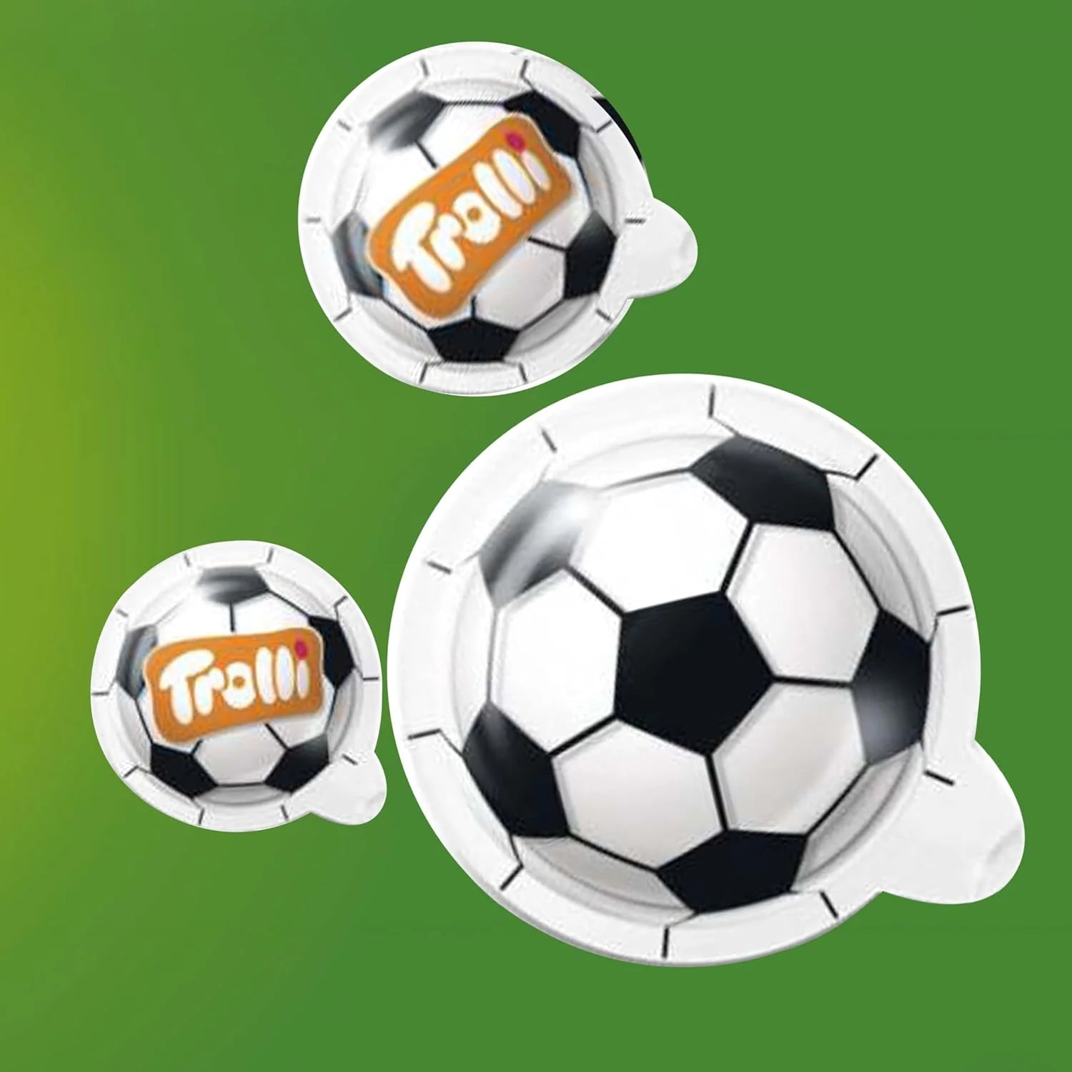 Trolli Super Kick Football 3D Candy - 60 Count