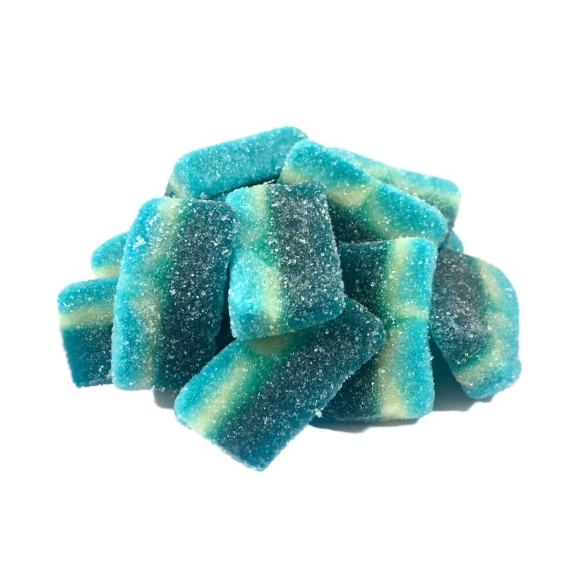 Kingsway Fizzy Blue Raspberry Slices - 3kg