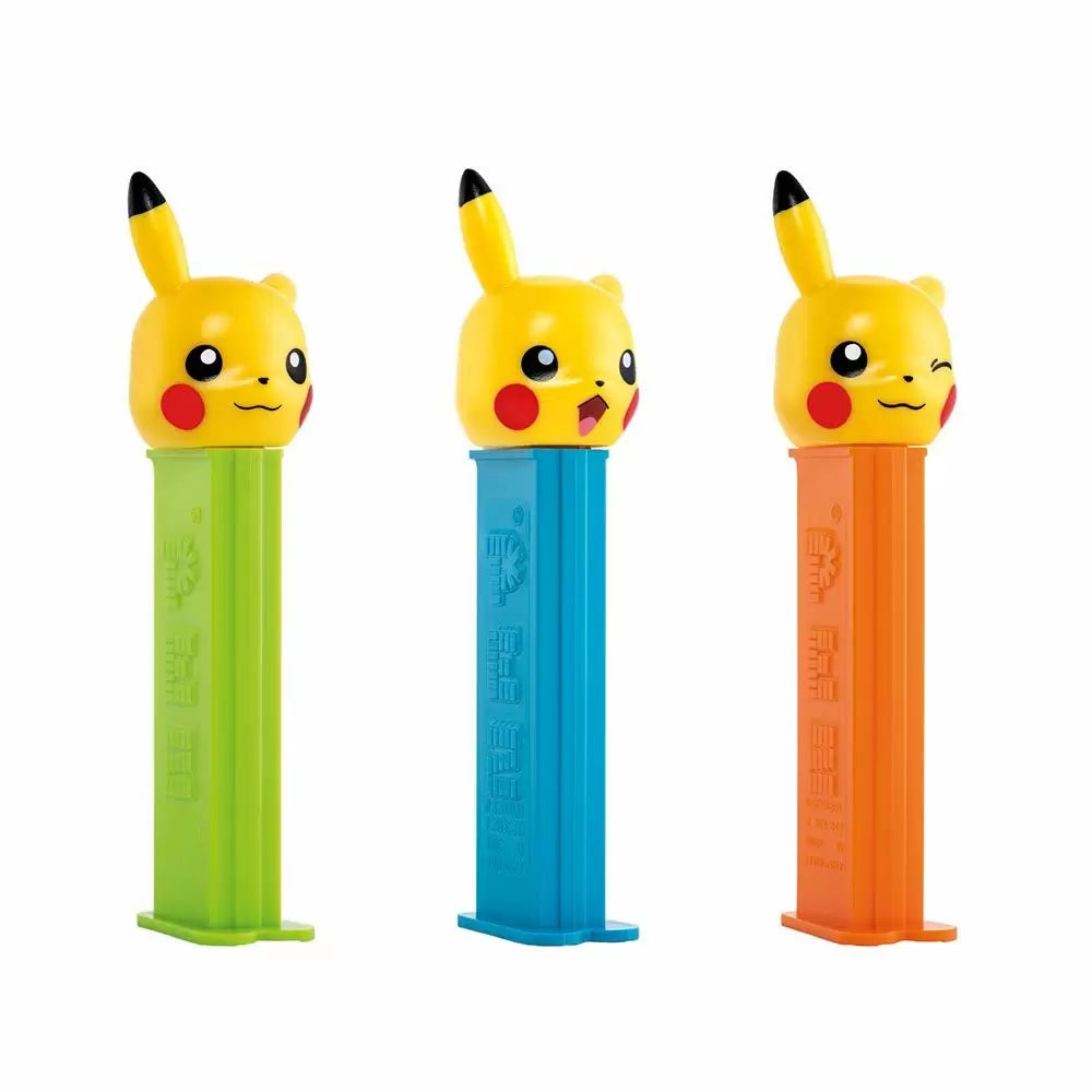 Pez Pikachu Pokemon 1+2 Dispensers - 12 Count