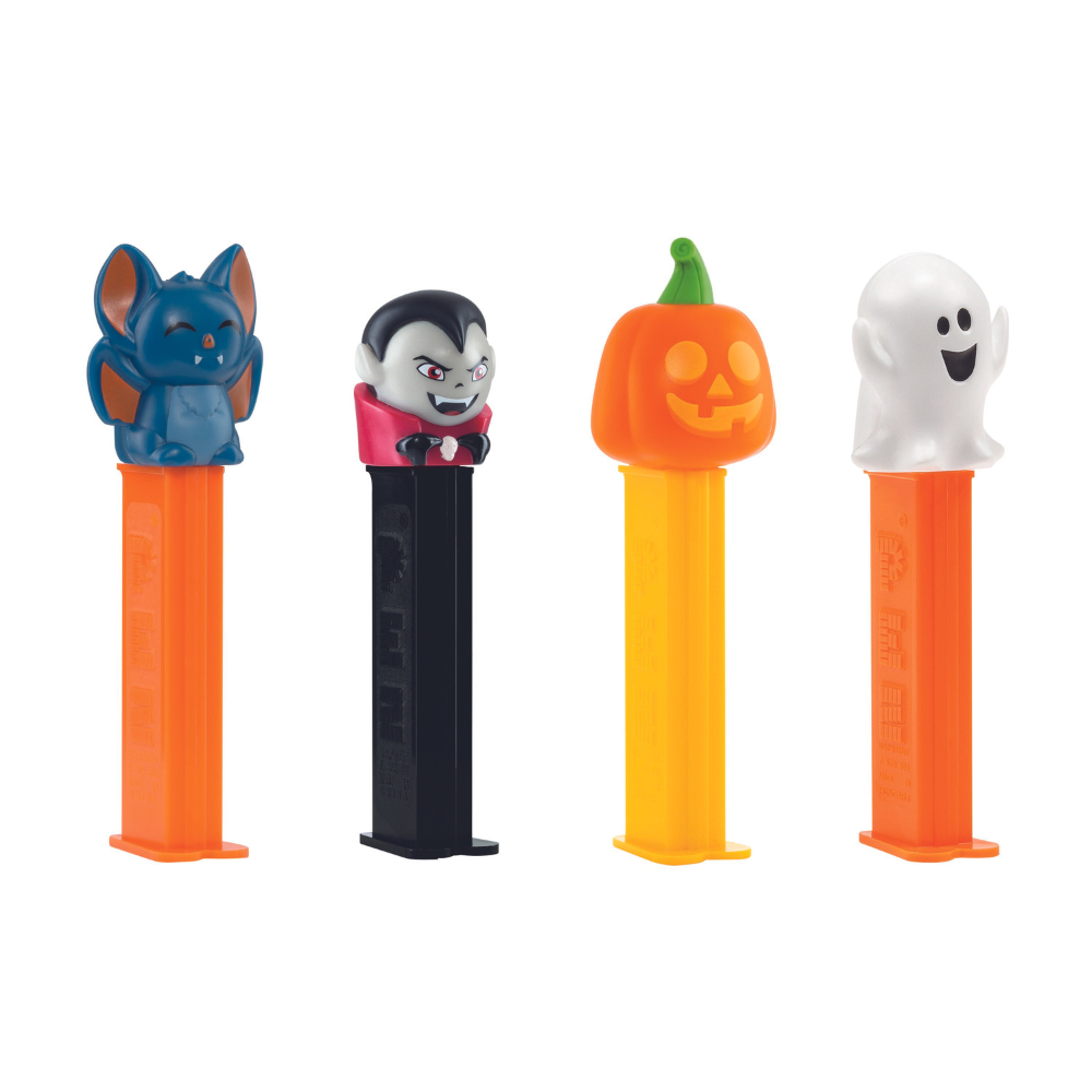*SEASONAL* Pez Spooky 1+2 Dispensers - 12 Count