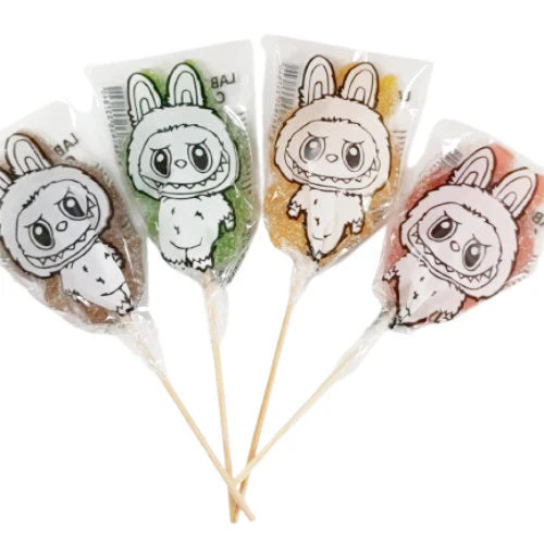 Labubu Fruit Jelly Gum Lollipops 40g - 32 Count