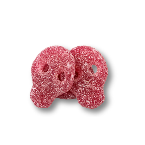 Candycrave Vegan Fizzy Red Skulls - 2kg