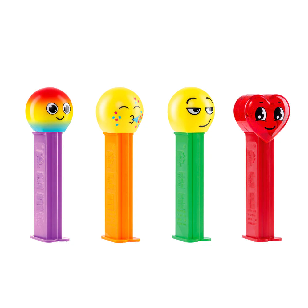 Pez Emojis 1+2 Dispensers - 12 Count