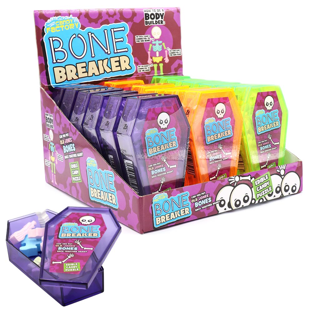 Crazy Candy Factory Bone Breaker 25g - 18 Count