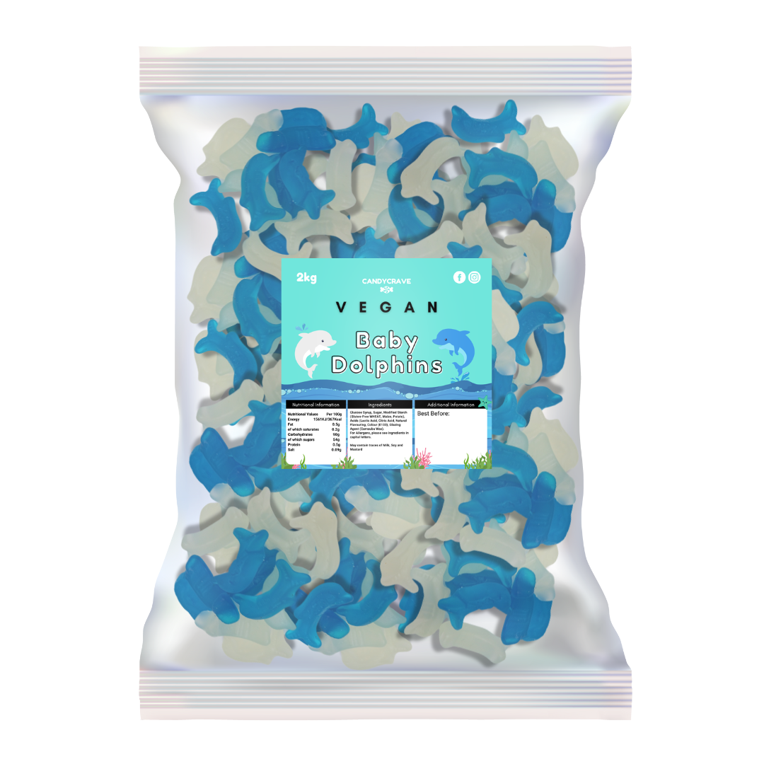 Candycrave Vegan Baby Dolphins - 2kg
