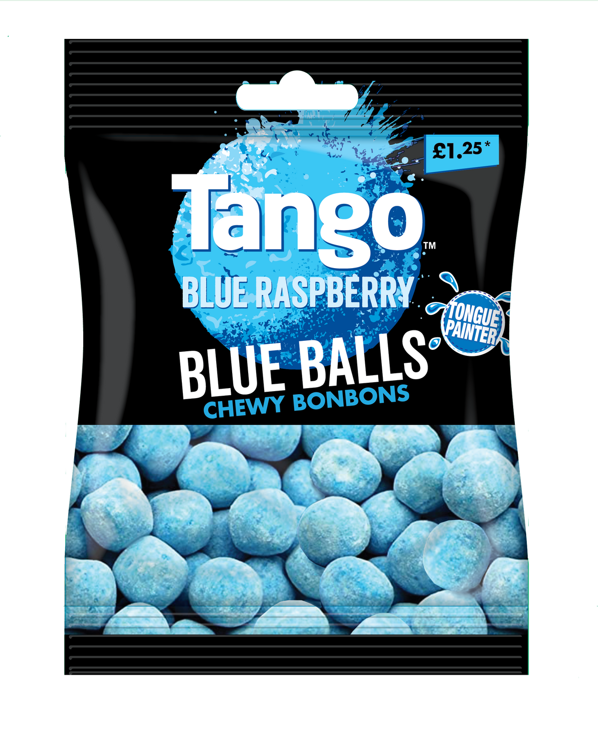 Tango Blue Raspberry Bon Bons 110g - 12 Count