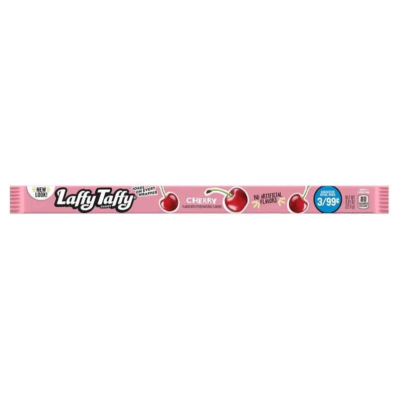 Wonka Laffy Taffy Cherry Ropes - 24 Count