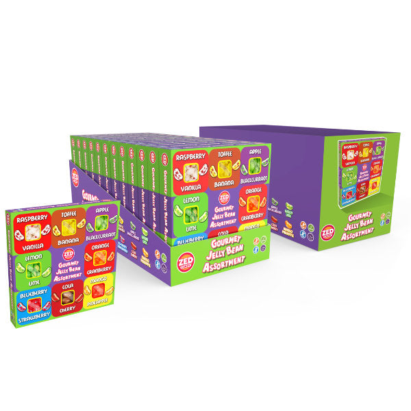 Zed Candy Jelly Bean Assortment 184g - 12 Count