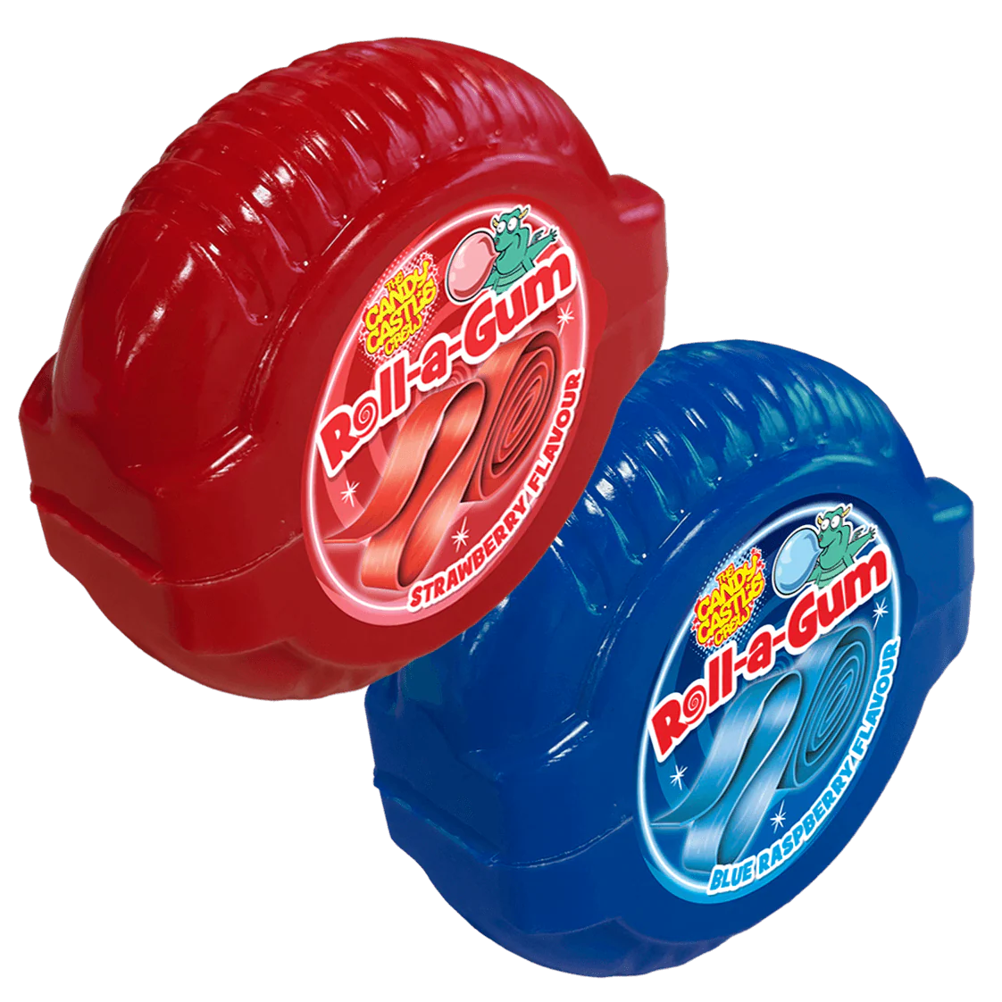 Rose Mega Bubblegum Roll A Gum 40g - 24 Count