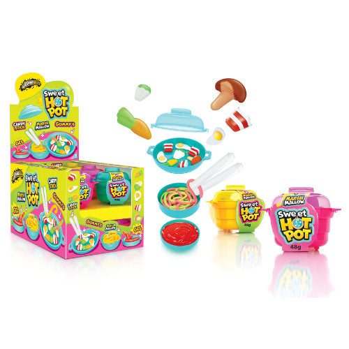 Johnny Bee Candy Hot Pot - 12 Count