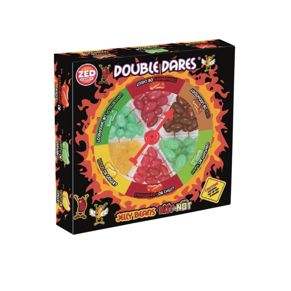 Zed Candy Double Dares Hot Or Not Jelly Bean Game 100g - 12 Count