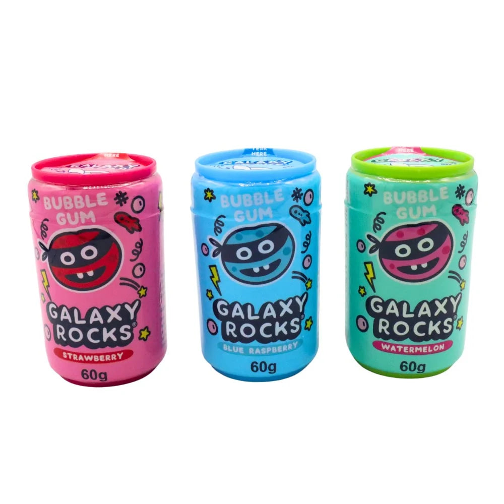 Sweet Bandit Galaxy Rocks Gum 60g - 12 Count