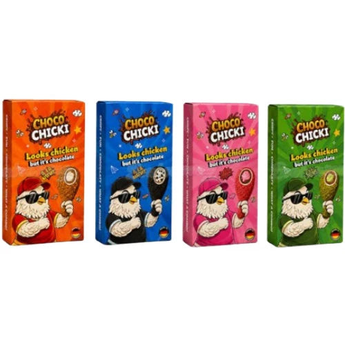 Choco Chicken Drumstick Assorted Box 52g - 24 Count