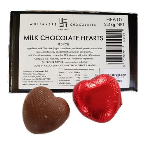 Chocolate Red Hearts