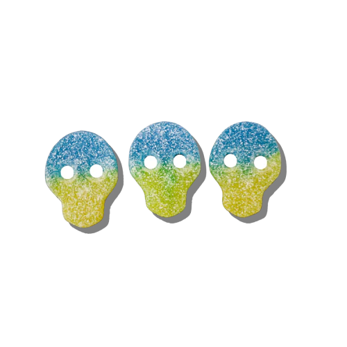 Candycrave Vegan Fizzy Peach & Lemon Skulls - 2kg