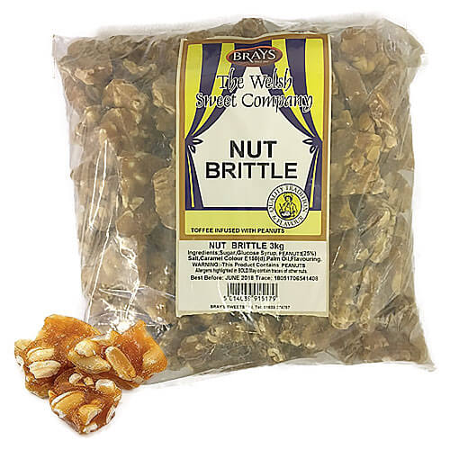 Brays Peanut Nutty Brittle - 3kg