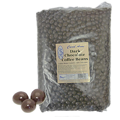 Dark Chocolate Coffee Beans - 3kg Bulk Bag