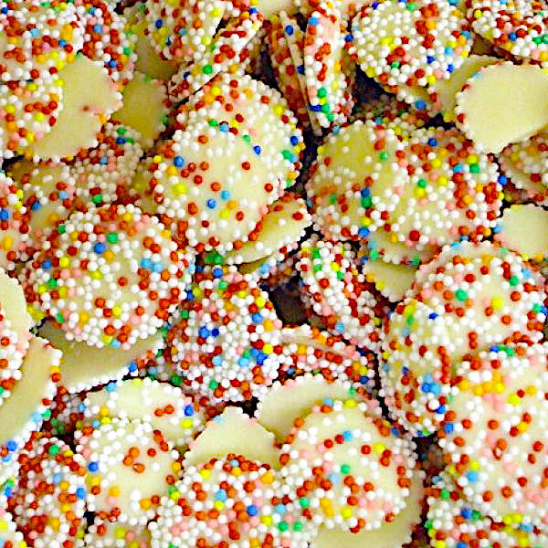 White Chocolate Jazzies 250g Bag