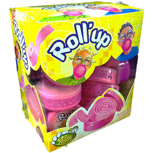Lutti Roll Up - 24 Bubble Gum Packs