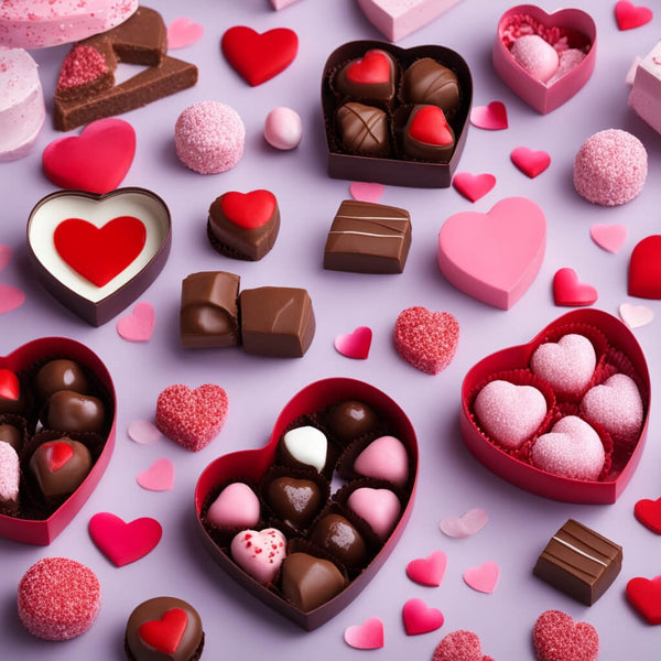 How to celebrate Valentine's day with romantic sweets and chocolates