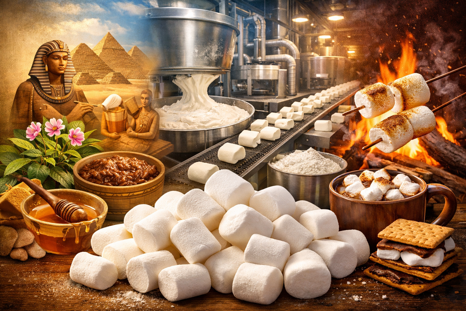 Marshmallows: A Sweet History and How Marshmallows Are Made Today