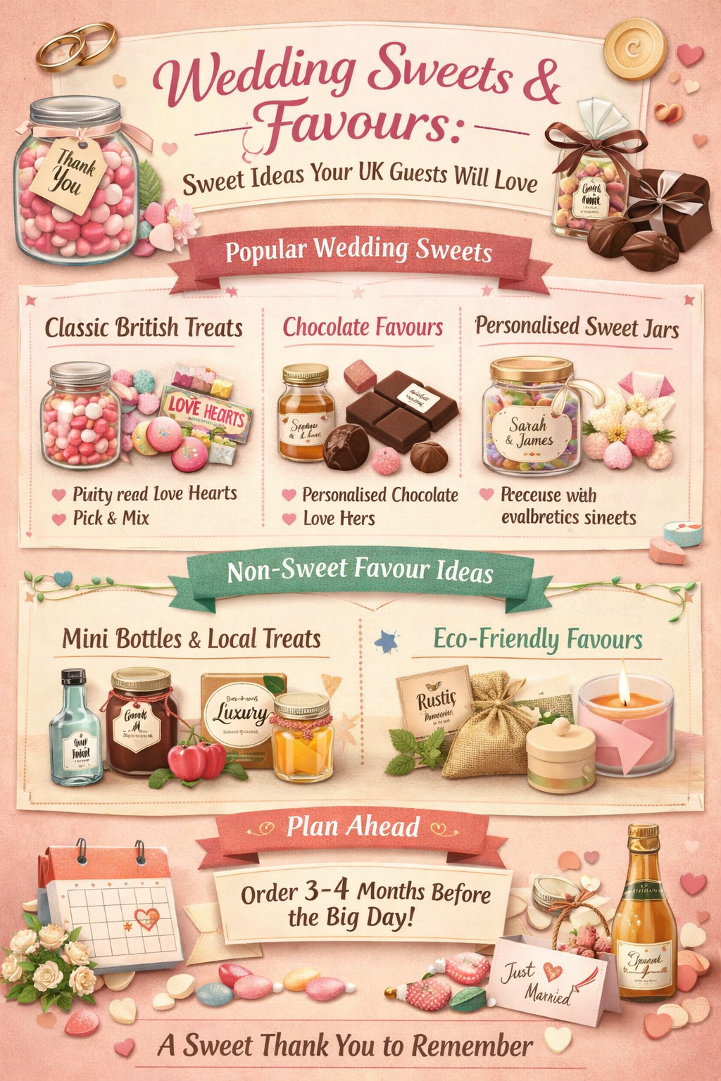 Wholesale Wedding Sweets & Favours
