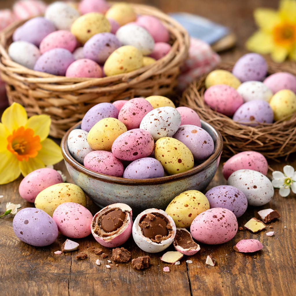 Mini Chocolate Speckled Eggs