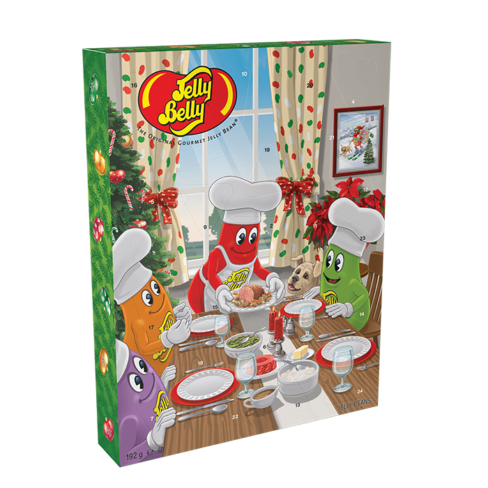 Jelly Belly Family Dinner Jelly Beans Advent Calendar 192g