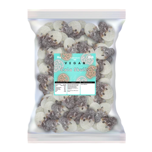 Candycrave Vegan Fizzy Cola Skulls - 2kg