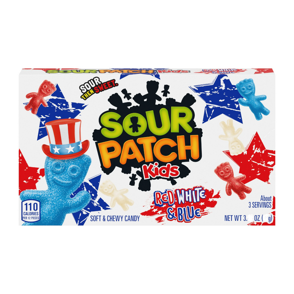 Sour Patch Kids Red, White & Blue - 12 Count
