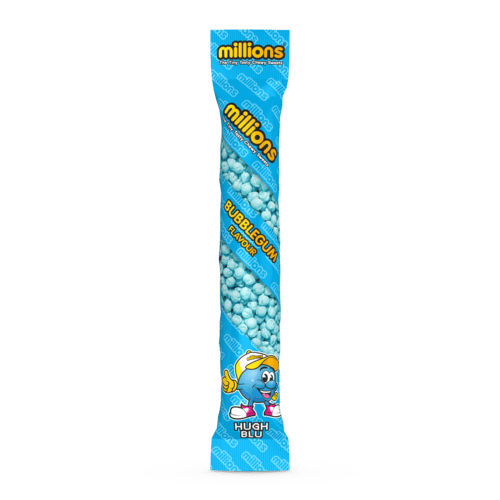 Millions Bubblegum Tubes - 12 Count