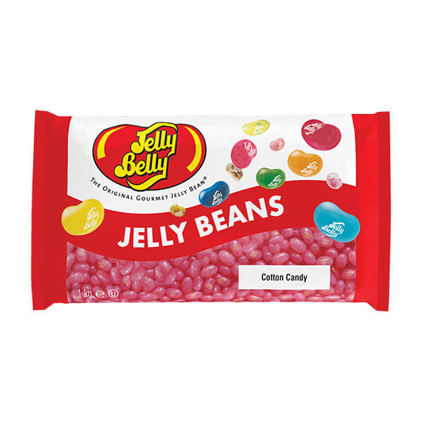 Candy Floss Jelly Belly Beans - 1kg Bulk Bag