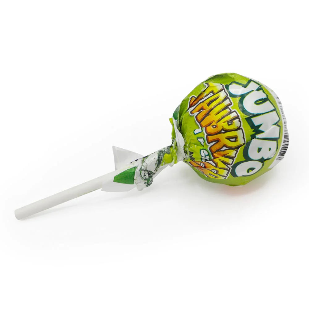 Zed Candy JUMBO 33g Sour Apple Jawbreaker Pops - 40 Count