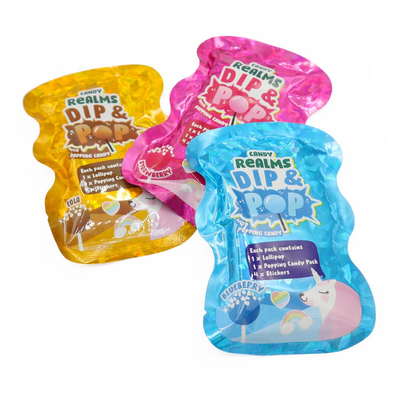 Candy Realms Unicorn Dip N Pop 16g - 36 Count