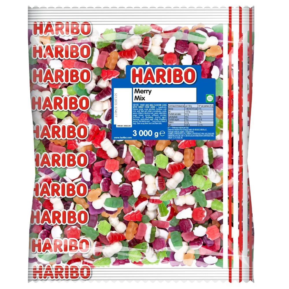 Haribo Christmas Merry Mix Assortment - 3kg