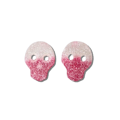 Candycrave Vegan Fizzy Red & White Skulls - 2kg