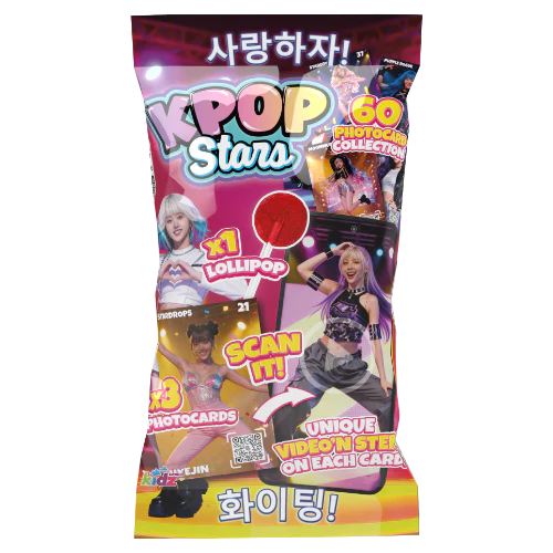 K-POP Lollipop & Photocards - 24 Count