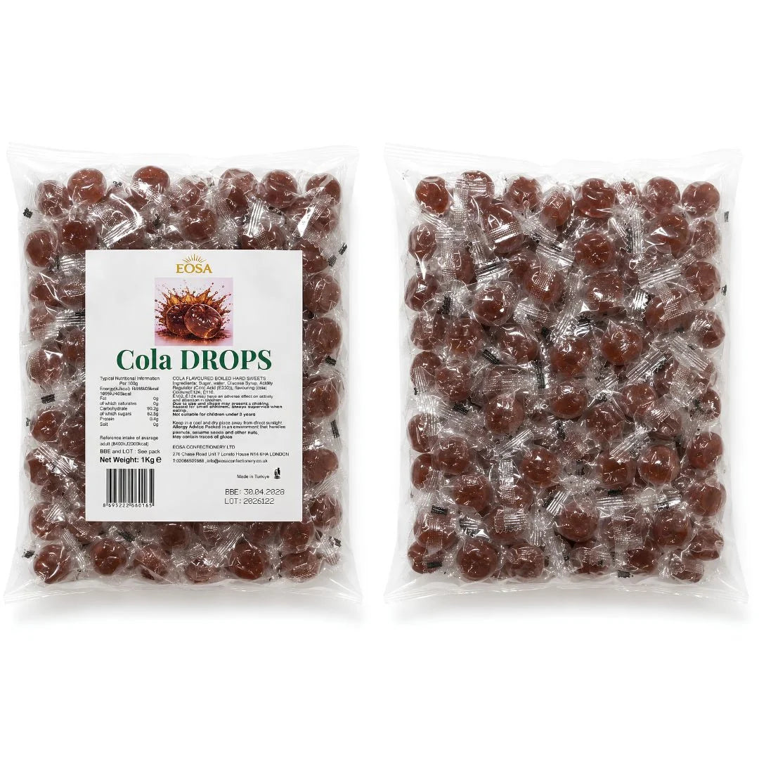 Eosa Cola Drops Hard Boiled Candy - 1kg